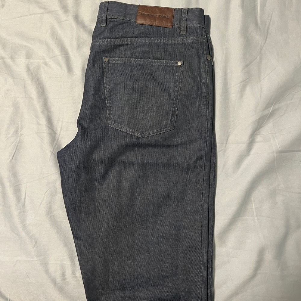 Michael Kors mens slim fit jeans Size 34x32 dark wash